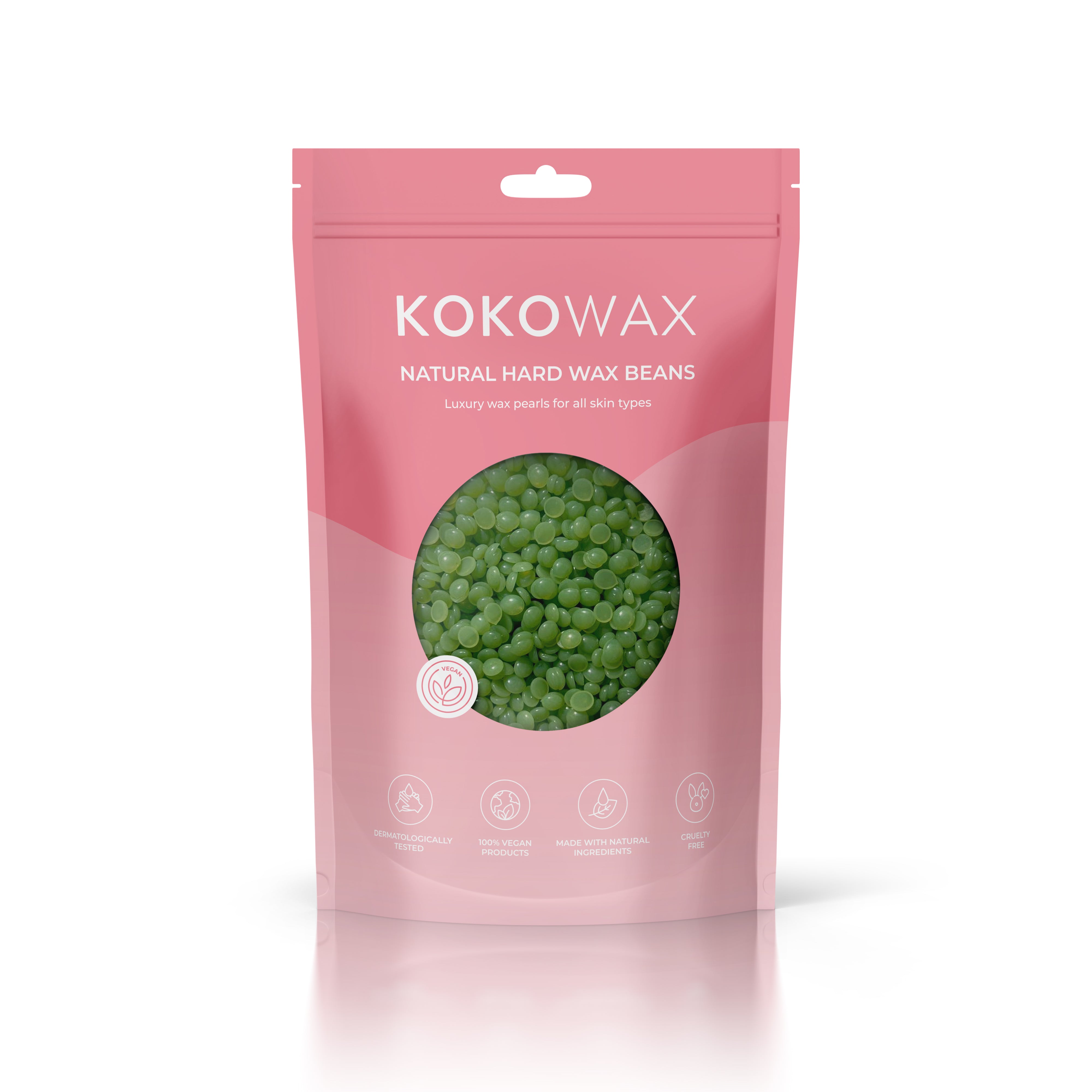 Matcha Wax Beads (200g) – Face & Brows