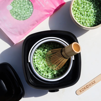 Matcha Wax Beads (200g) – Face & Brows