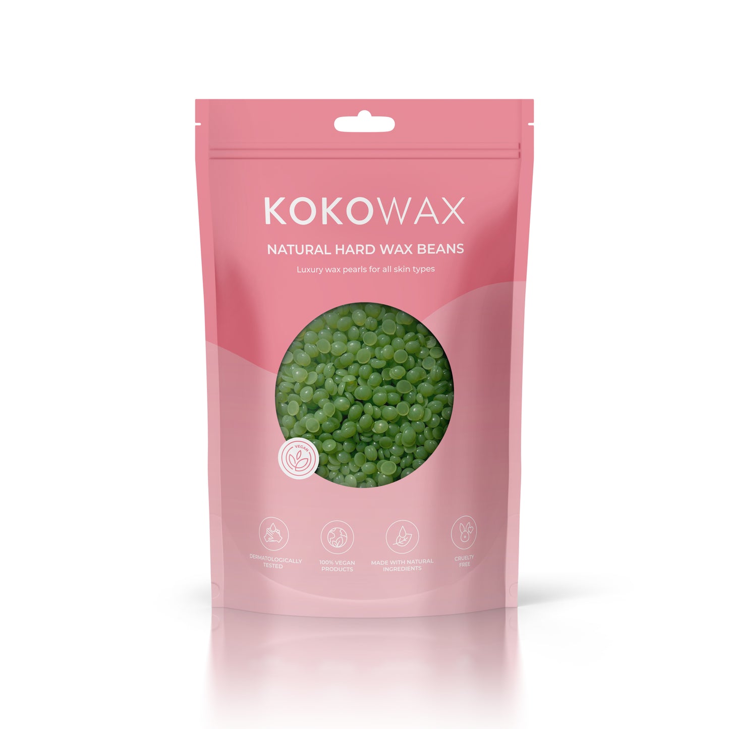 Matcha Wax Beads (200g) – Face & Brows